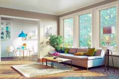 modern living room. 3d concept